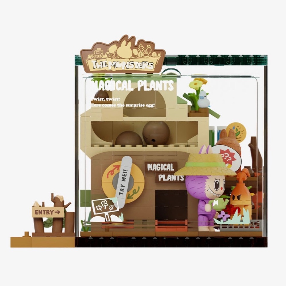 The Monsters Magical Plants Playset